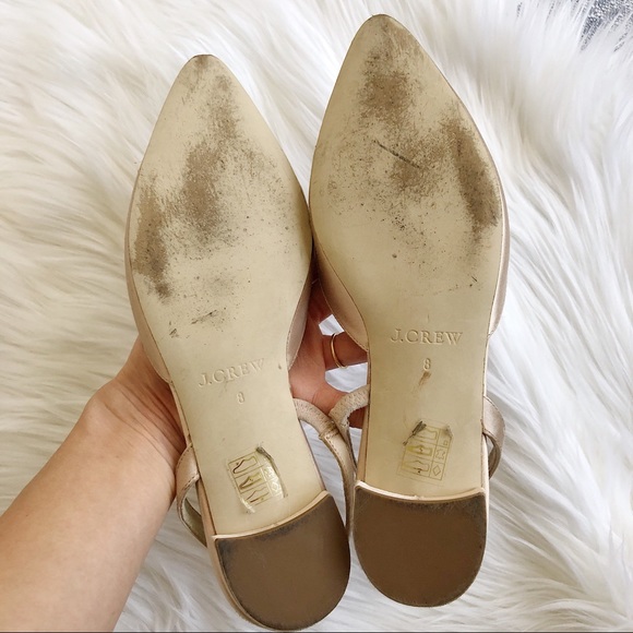 J.Crew jeweled satin flats - Picture 6 of 7